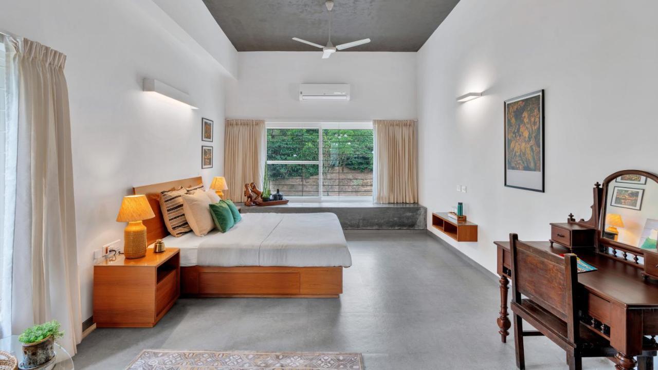 Saffronstays Cafella- A 3-Bdr Elliptical-Roof Villa In Chikmagalur Mudigere Kültér fotó