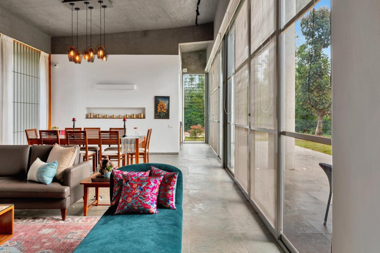 Saffronstays Cafella- A 3-Bdr Elliptical-Roof Villa In Chikmagalur Mudigere Kültér fotó