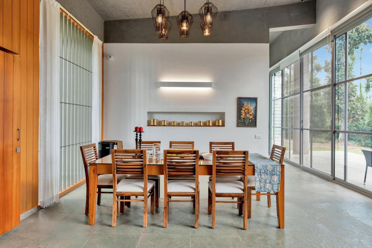Saffronstays Cafella- A 3-Bdr Elliptical-Roof Villa In Chikmagalur Mudigere Kültér fotó