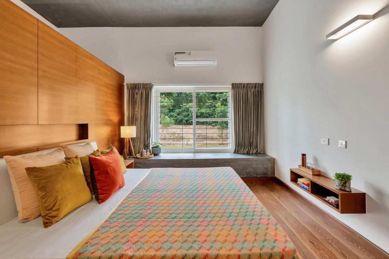 Saffronstays Cafella- A 3-Bdr Elliptical-Roof Villa In Chikmagalur Mudigere Kültér fotó